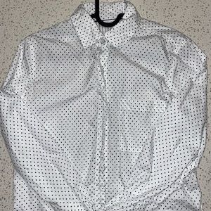 Polka dot button up